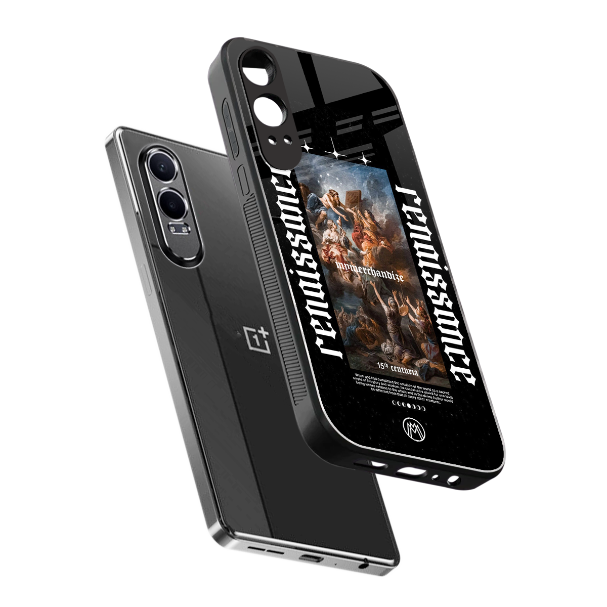 renaissance back phone cover | glass case for oneplus nord ce 4 lite