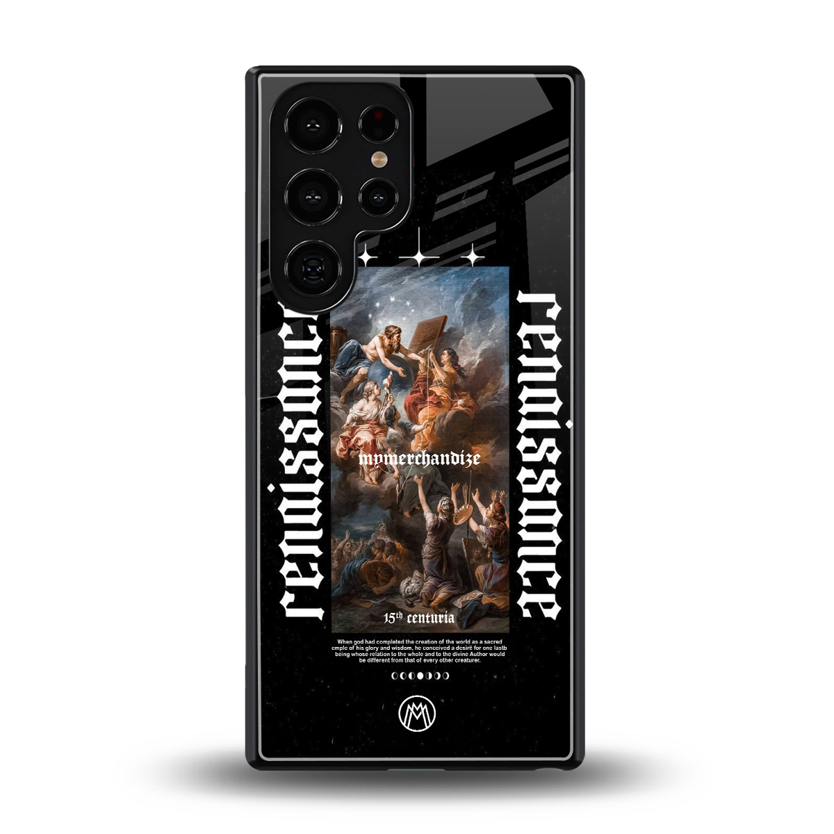 renaissance back phone cover | glass case for samsung galaxy s25 ultra
