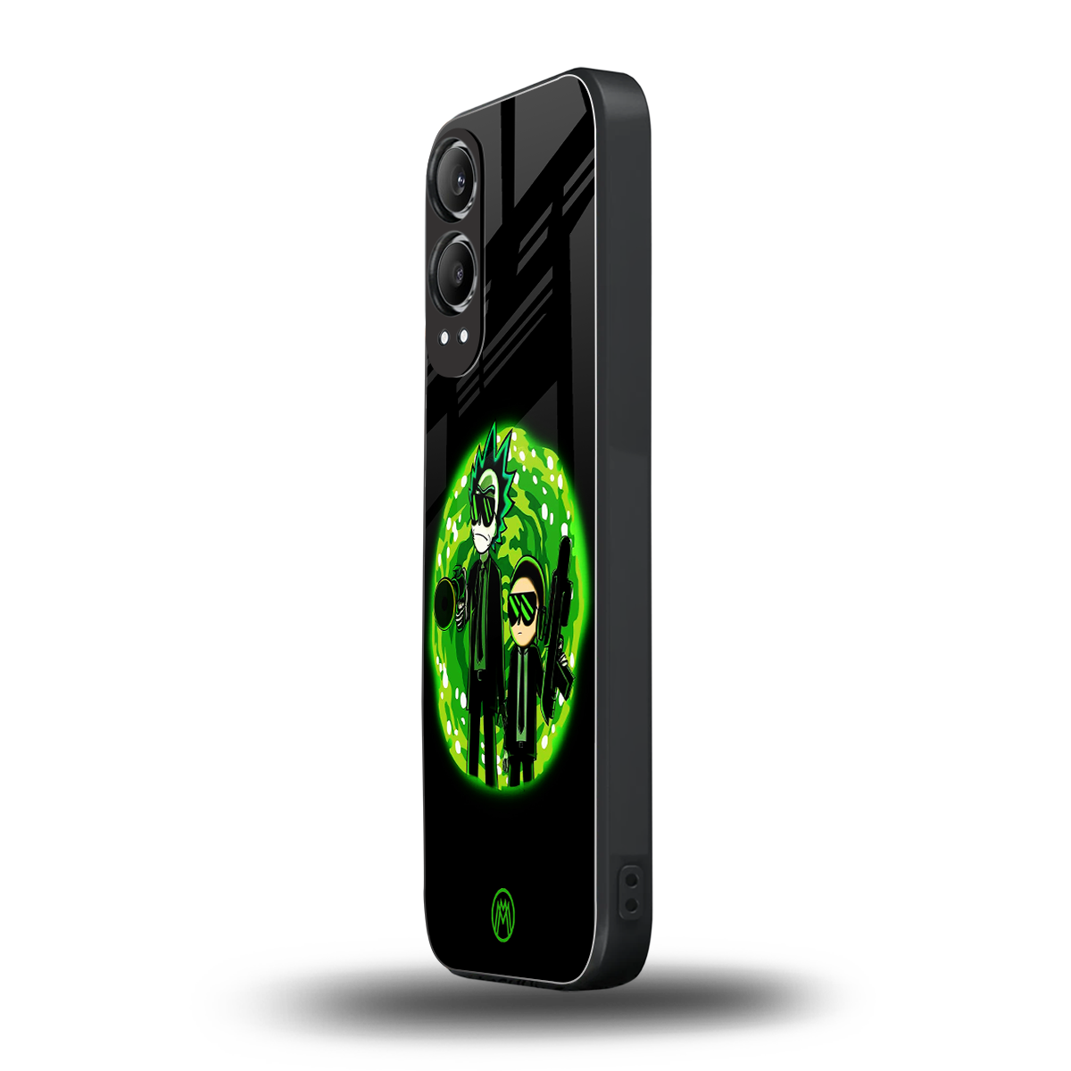 rick and morty schwifty back phone cover | glass case for oneplus nord ce 4 lite
