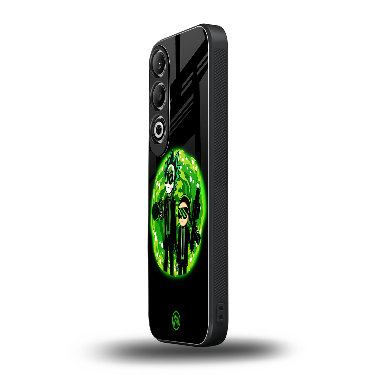 rick and morty schwifty back phone cover | glass case for oneplus nord ce 4