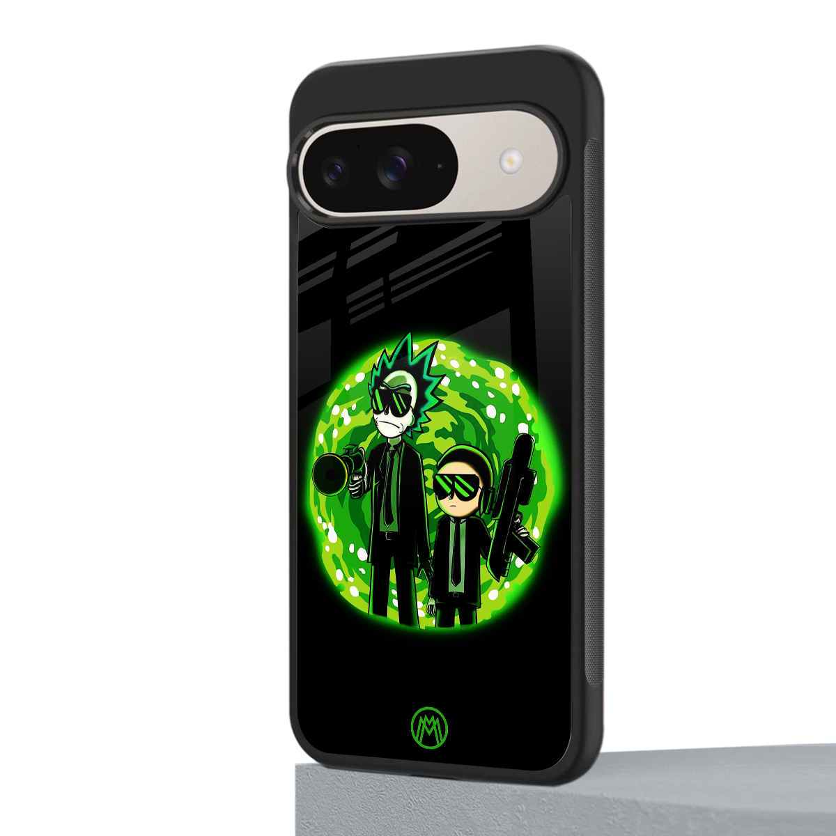 rick and morty schwifty back phone cover | glass case for google pixel 9