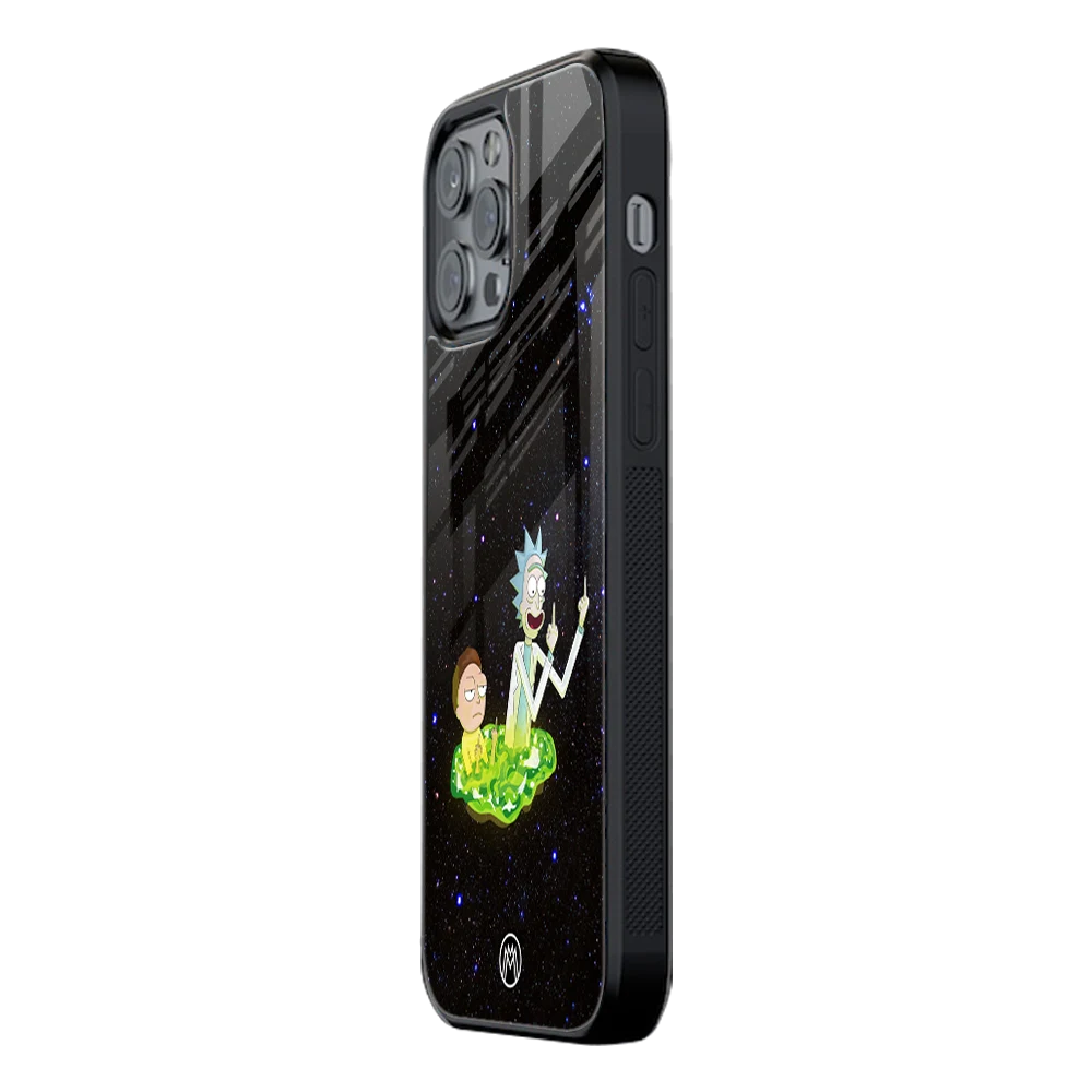 Slim Glass Back Phone Case for Multiple Brands โ iPhone, Samsung, Redmi, OnePlus, Oppo, Vivo
