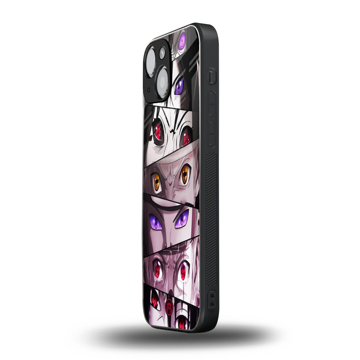 rinnegan back phone cover | glass case for iphone 13 mini