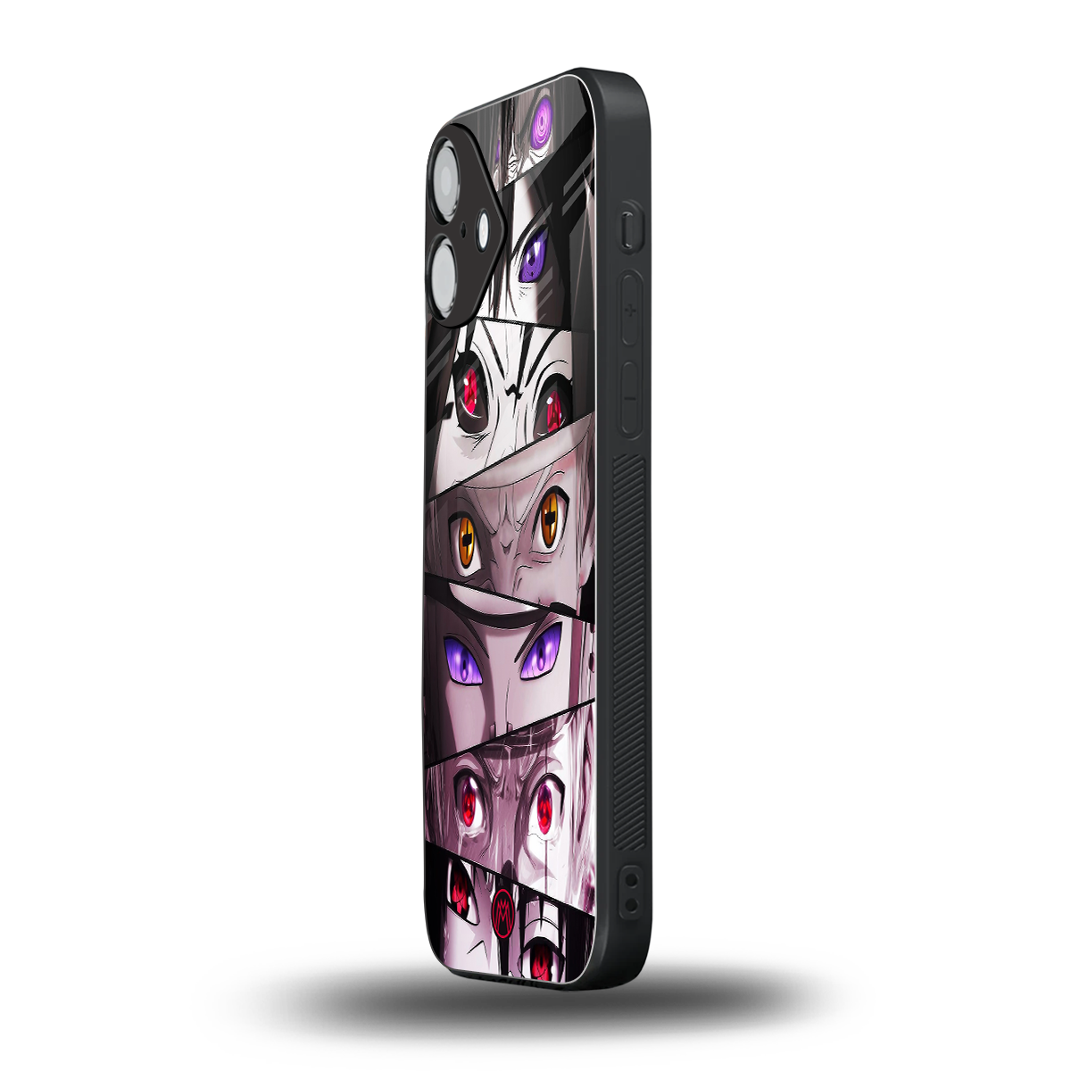rinnegan back phone cover | glass case for iphone 16 plus