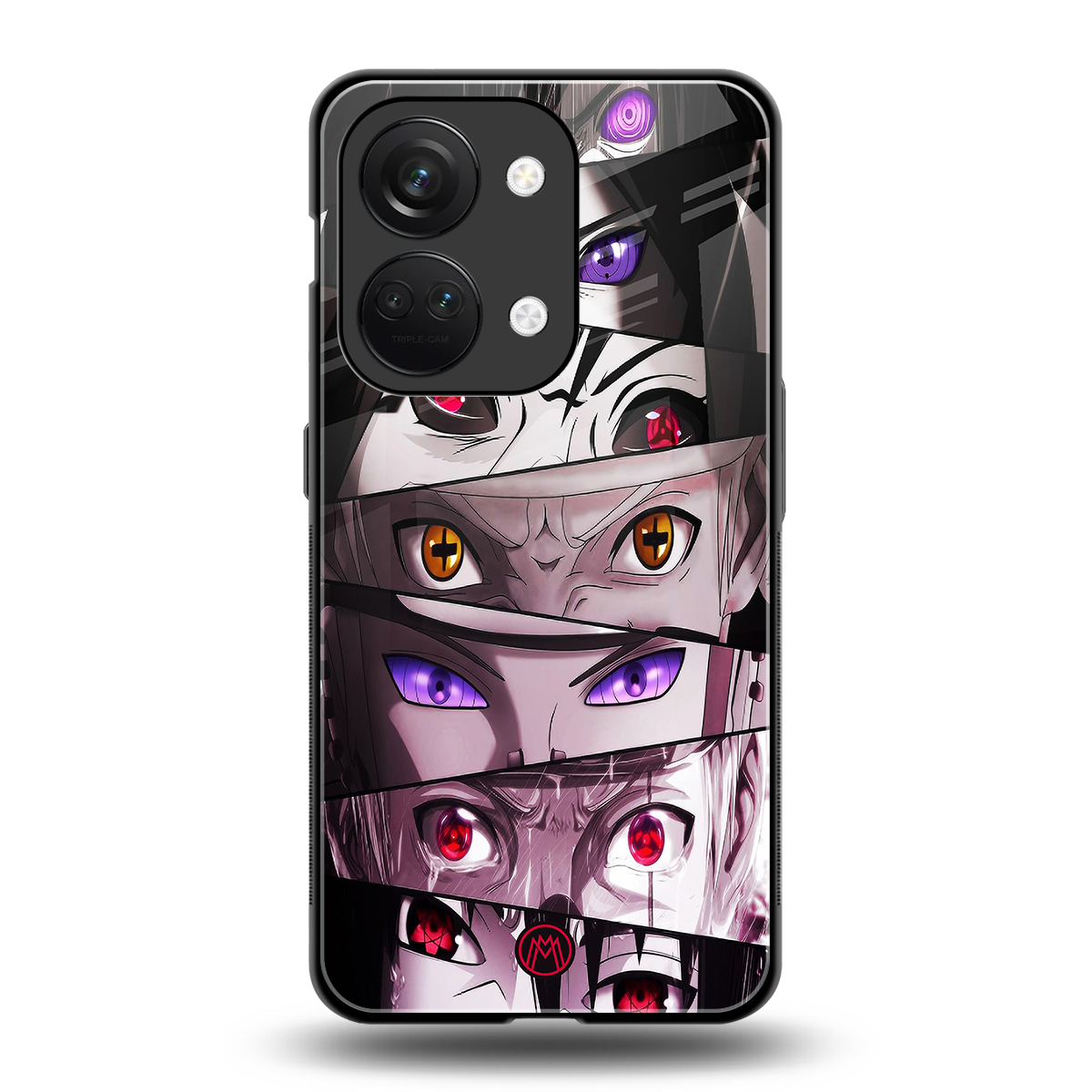 rinnegan back phone cover | glass case for oneplus nord 3