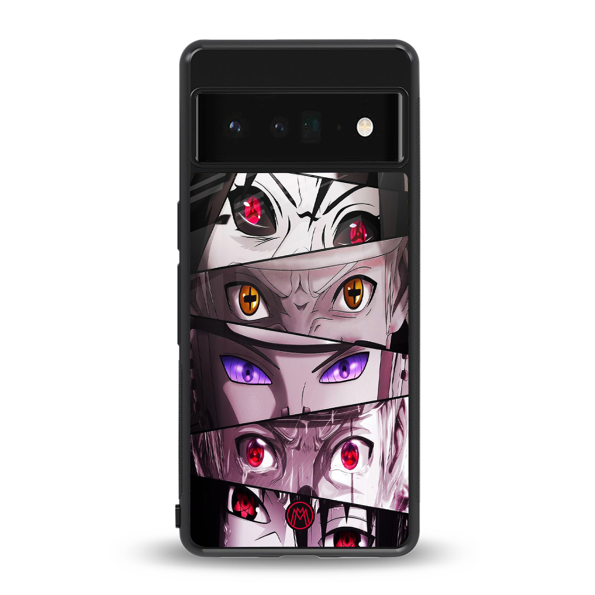 rinnegan back phone cover | glass case for google pixel 6 pro