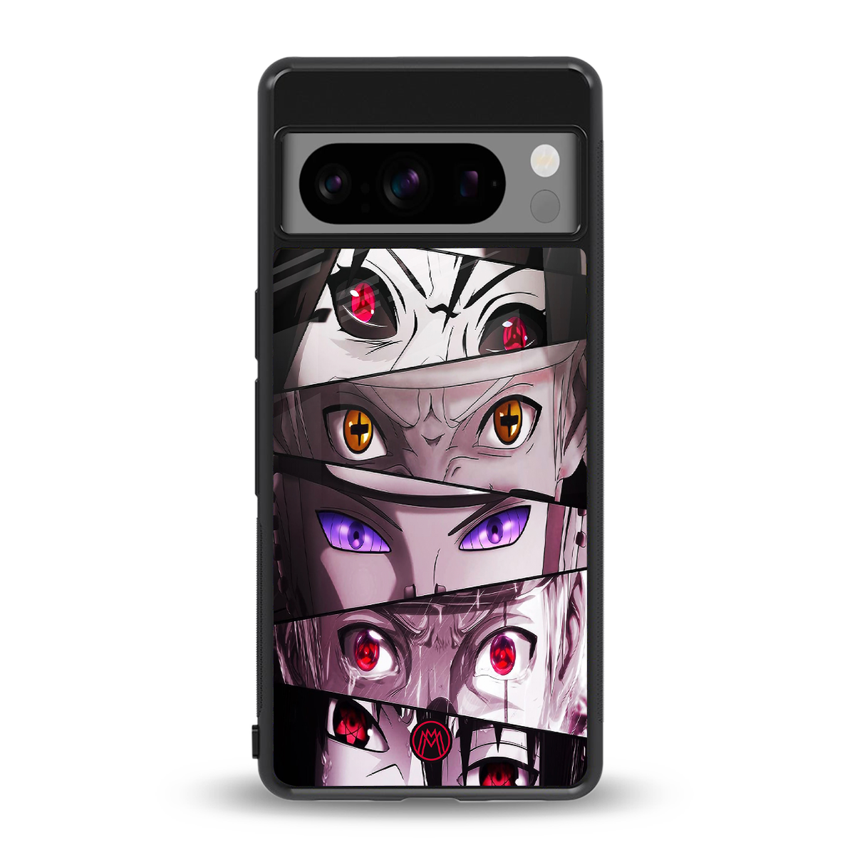 rinnegan back phone cover | glass case for google pixel 8 pro