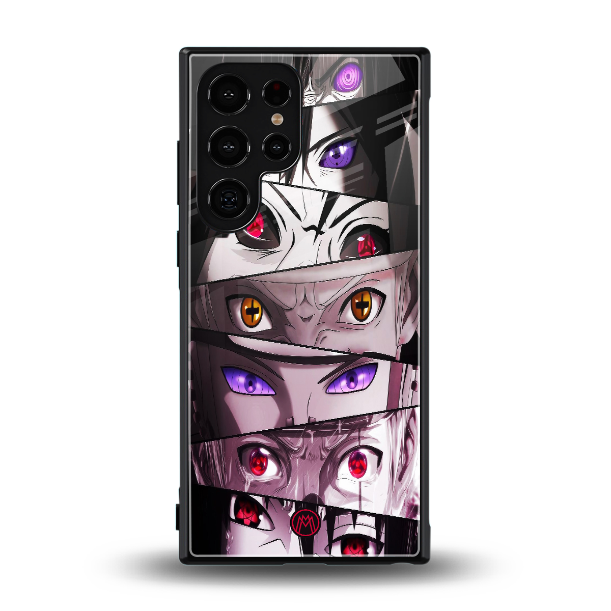 rinnegan back phone cover | glass case for samsung galaxy s24 ultra