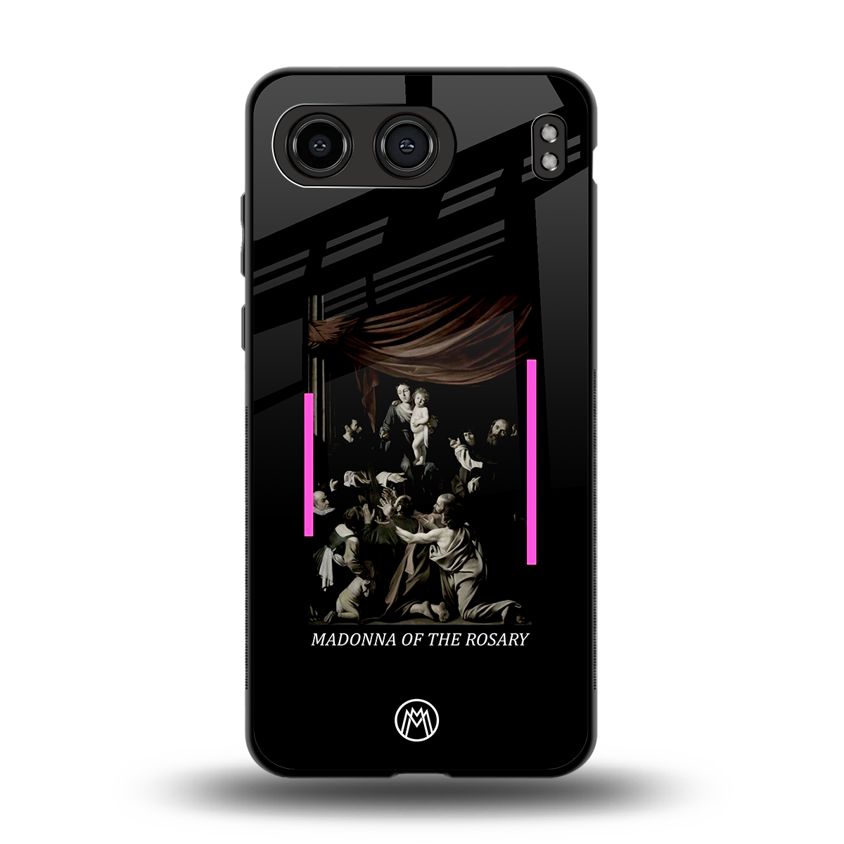 rosary icon back phone cover | glass case for oneplus nord 4