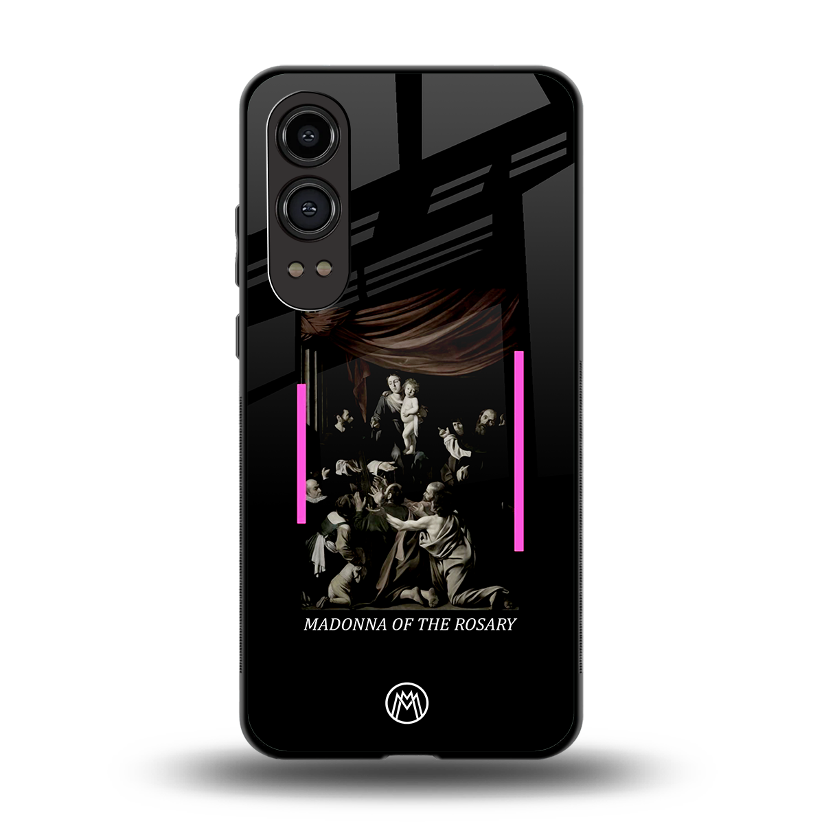 rosary icon back phone cover | glass case for oneplus nord ce 4 lite