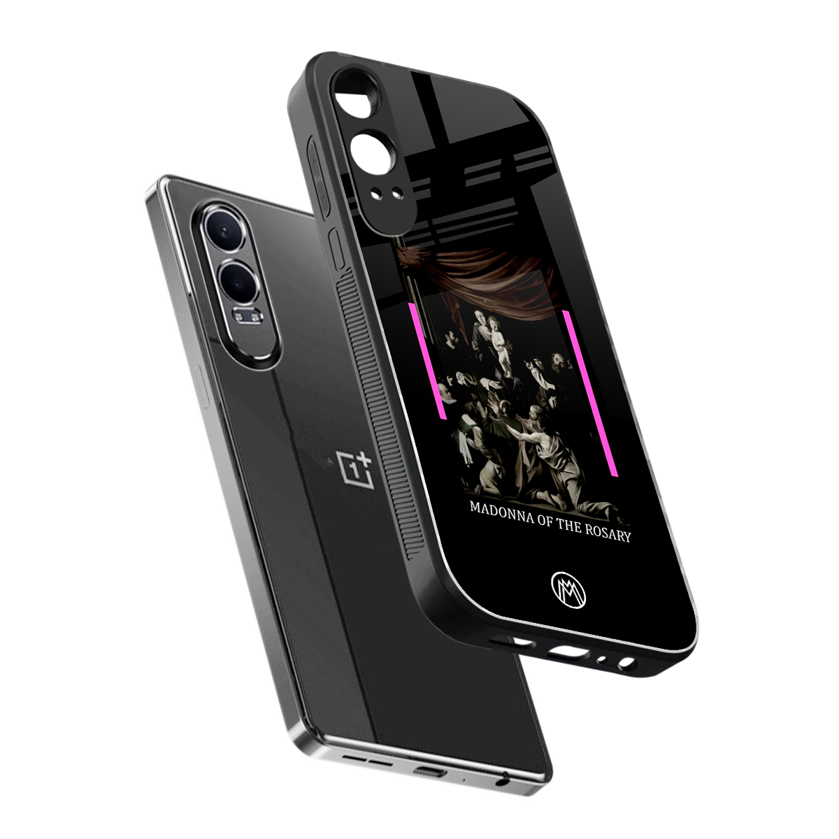 rosary icon back phone cover | glass case for oneplus nord ce 4 lite