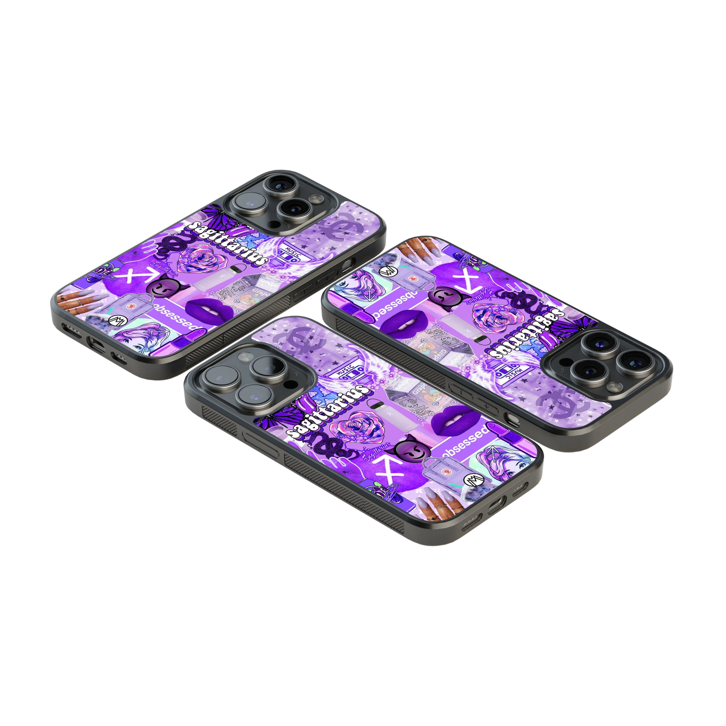 Luxury Glass Back Mobile Cover for iPhone, Samsung Galaxy, OnePlus, Pixel, Redmi & More