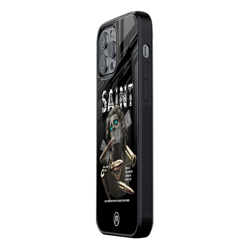 Slim Glass Back Phone Case for Multiple Brands โ iPhone, Samsung, Redmi, OnePlus, Oppo, Vivo