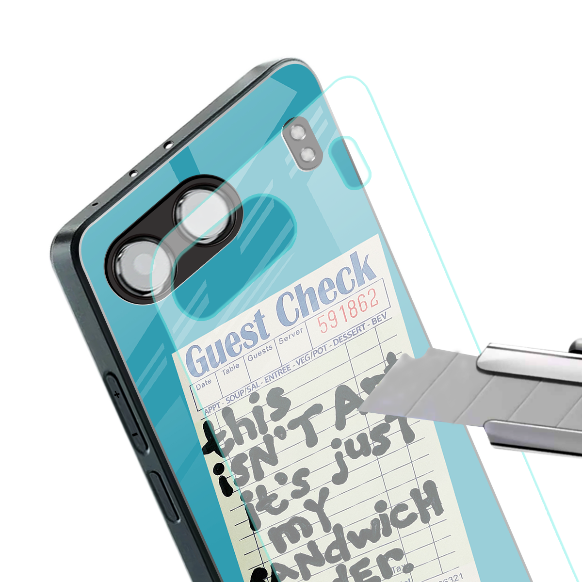 sandwich order back phone cover | glass case for oneplus nord 4