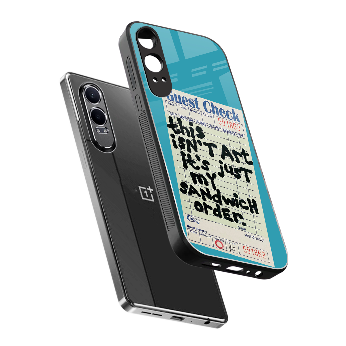sandwich order back phone cover | glass case for oneplus nord ce 4 lite