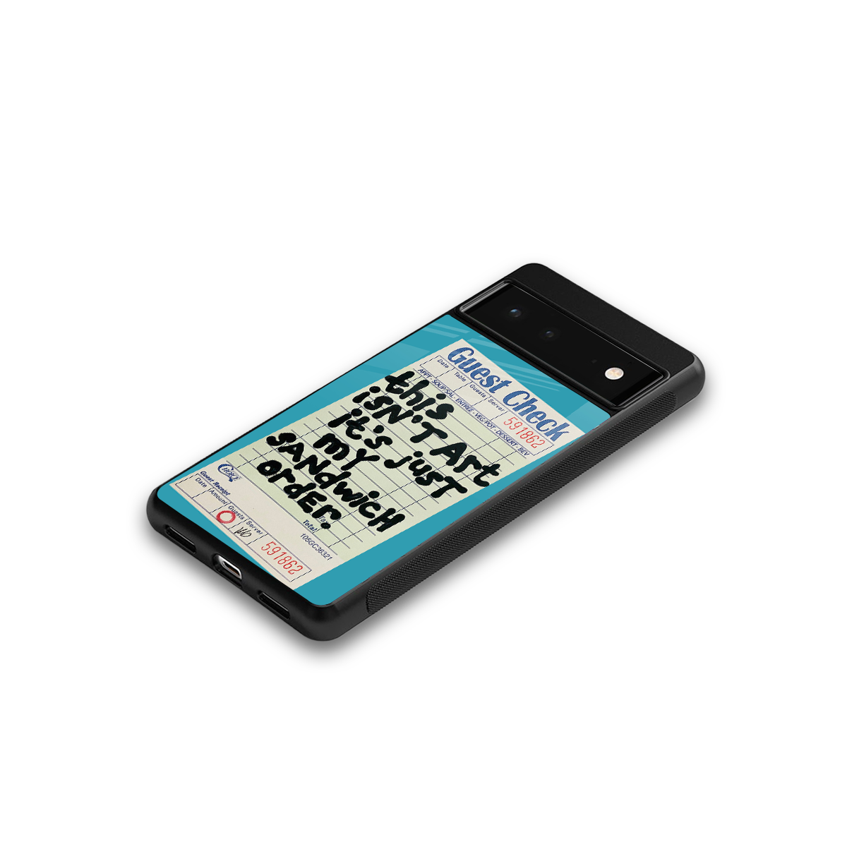 sandwich order back phone cover | glass case for Google Pixel 6A