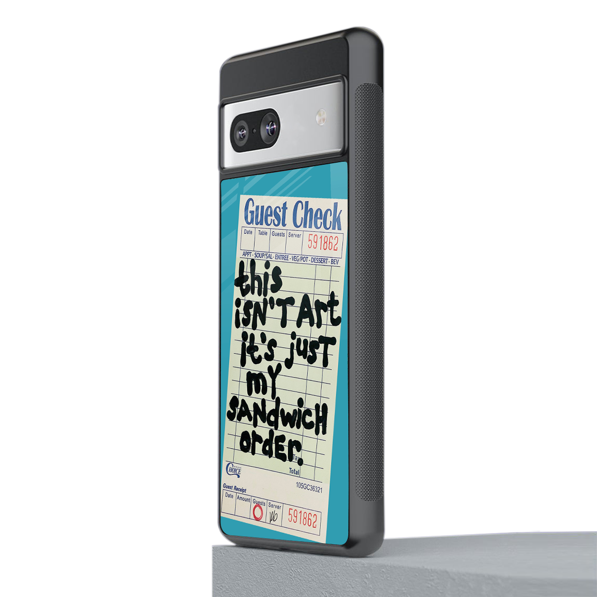 sandwich order back phone cover | glass case for Google Pixel 7A
