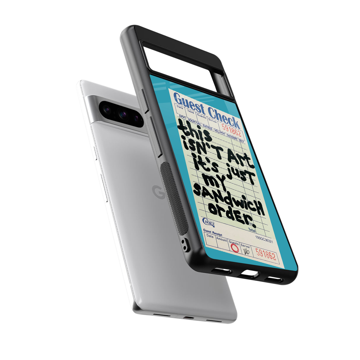 sandwich order back phone cover | glass case for google pixel 8 pro