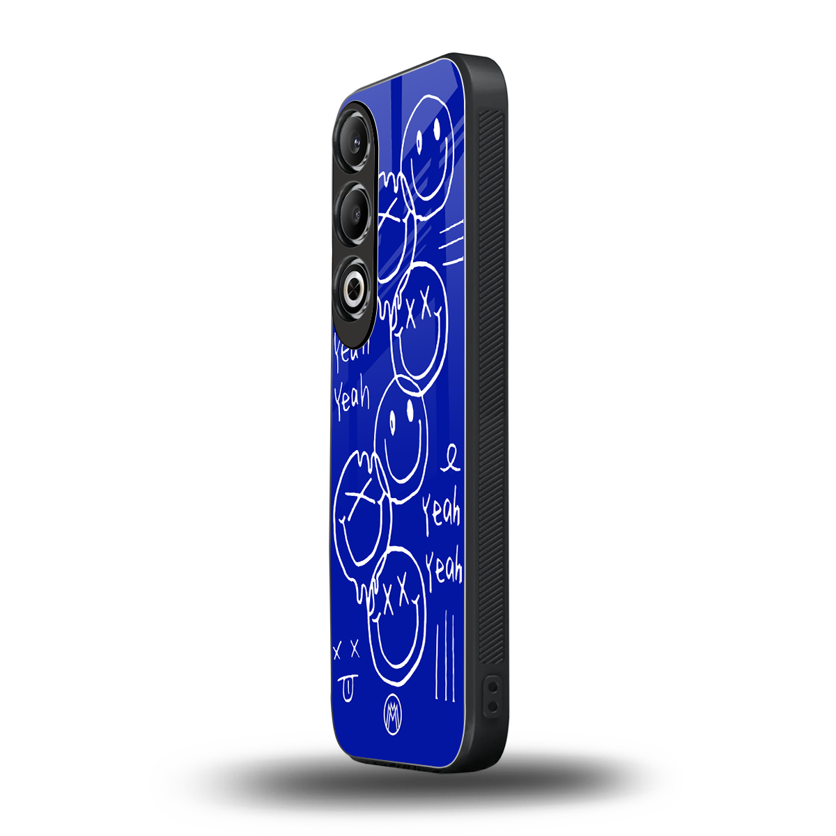 sassy smiley faces back phone cover | glass case for oneplus nord ce 4