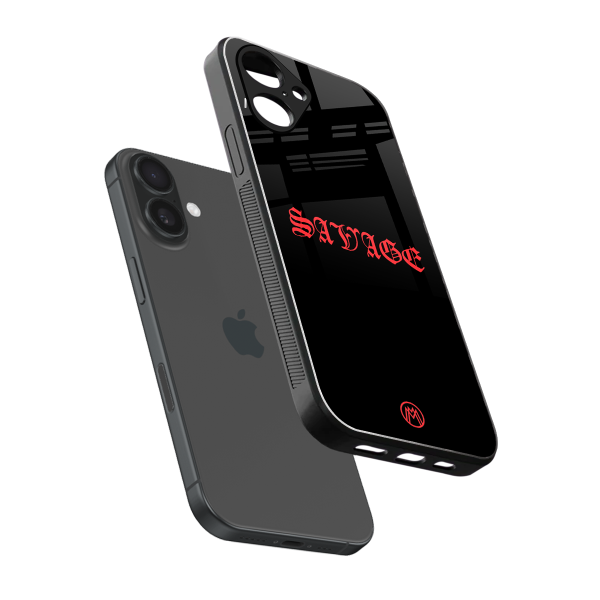 savage back phone cover | glass case for iphone 16