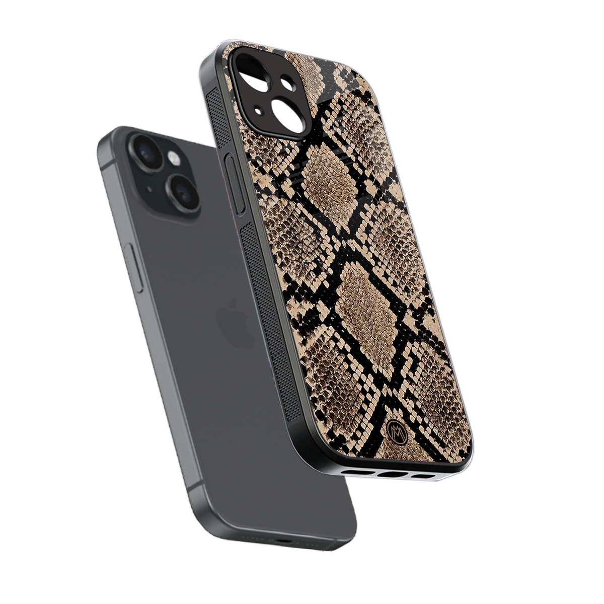 scaly chic back phone cover | glass case for iphone 13 mini
