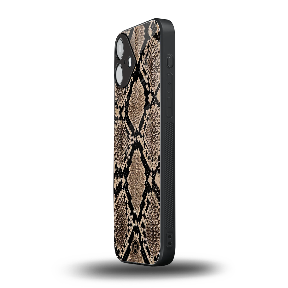 scaly chic back phone cover | glass case for iphone 16 plus
