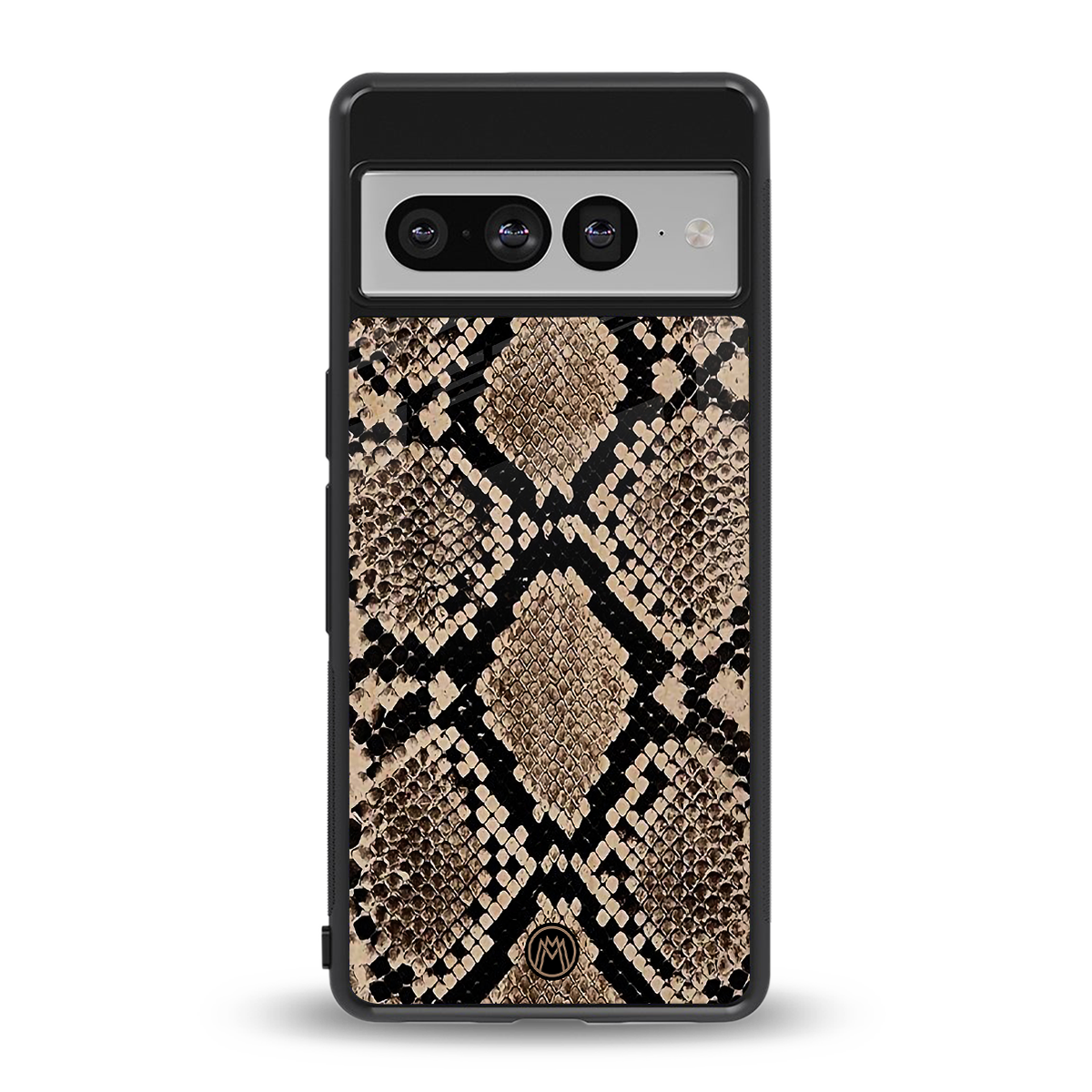 scaly chic back phone cover | glass case for google pixel 7 pro
