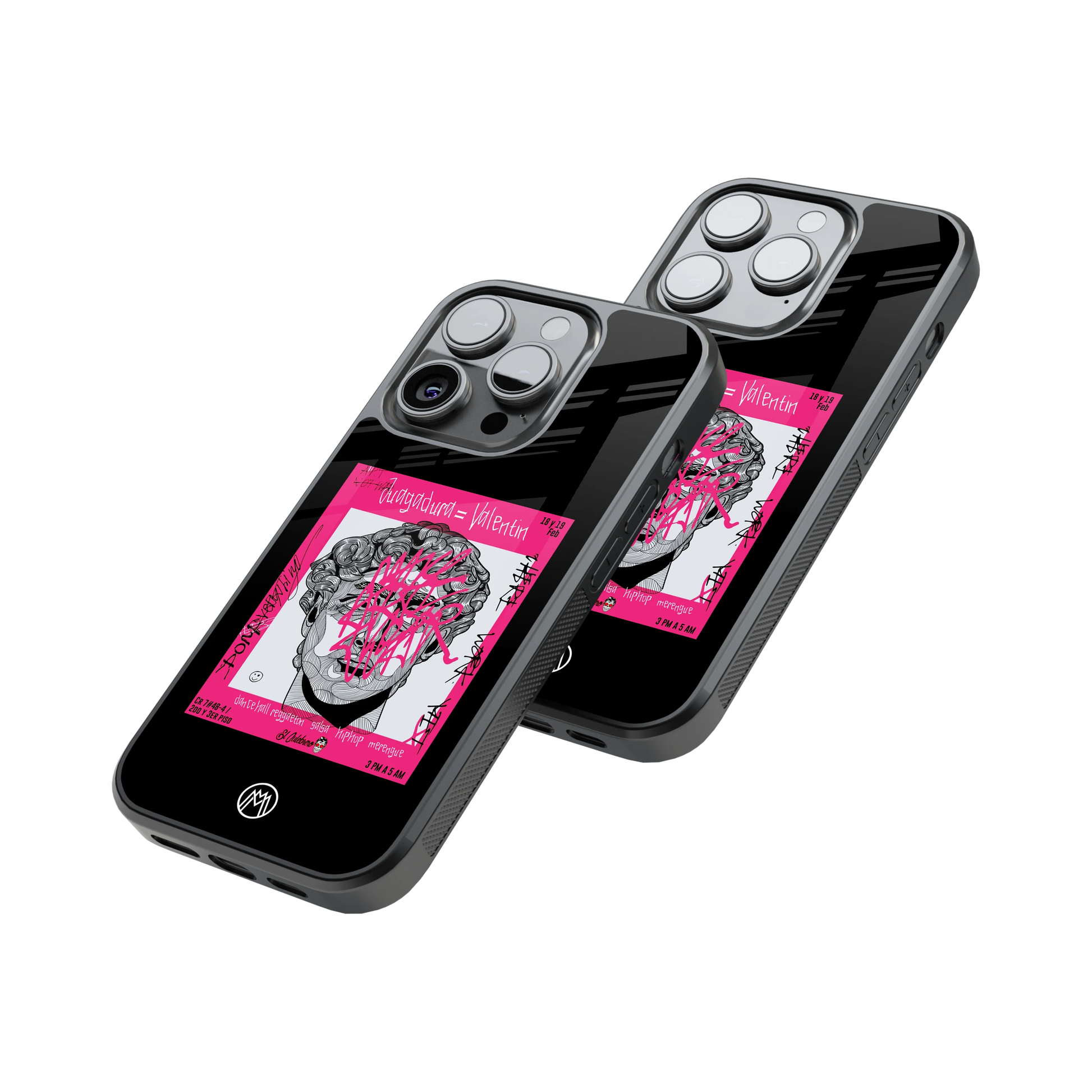 Protective Glass Back Phone Case Compatible with iPhone, Samsung, OnePlus, Pixel & More