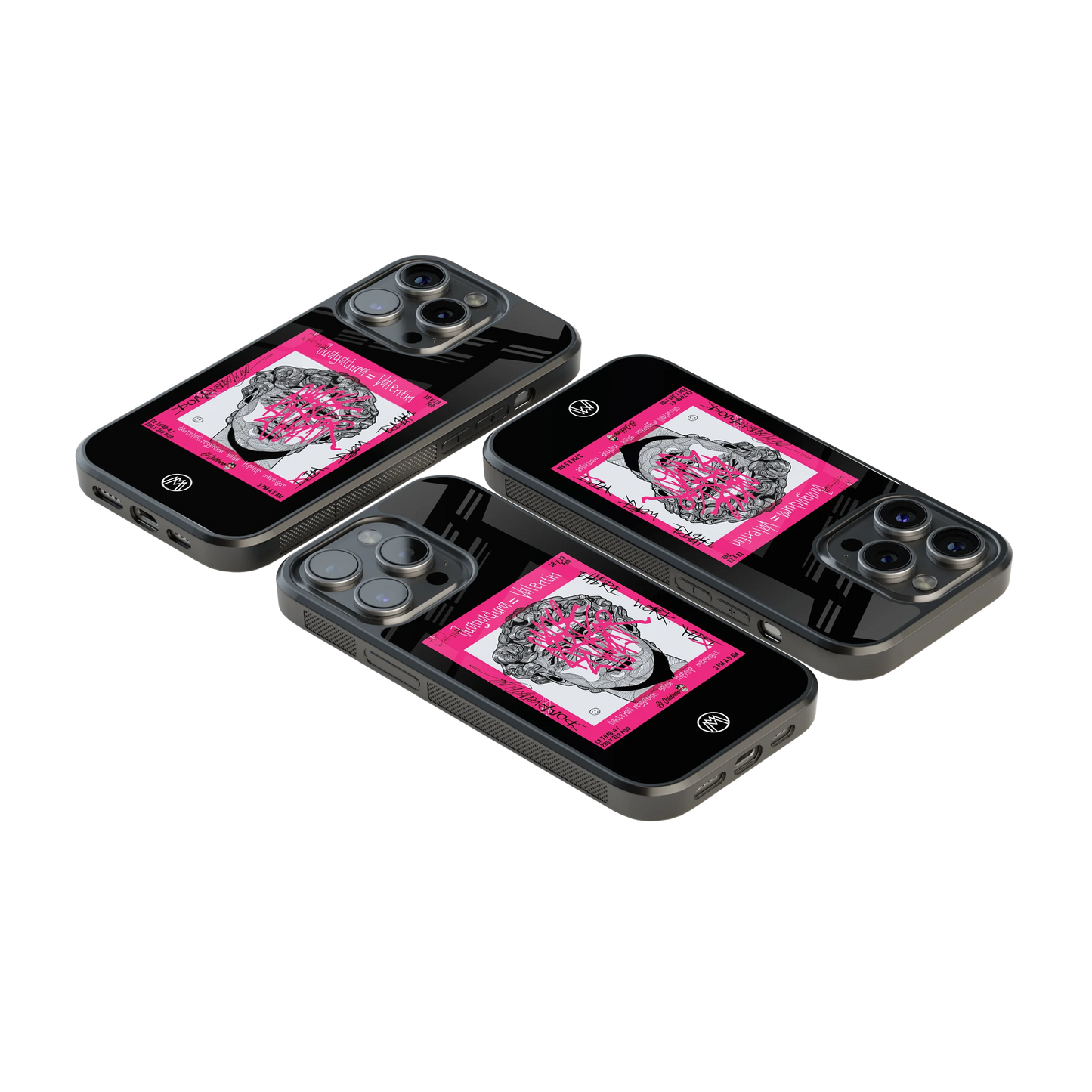 Luxury Glass Back Mobile Cover for iPhone, Samsung Galaxy, OnePlus, Pixel, Redmi & More