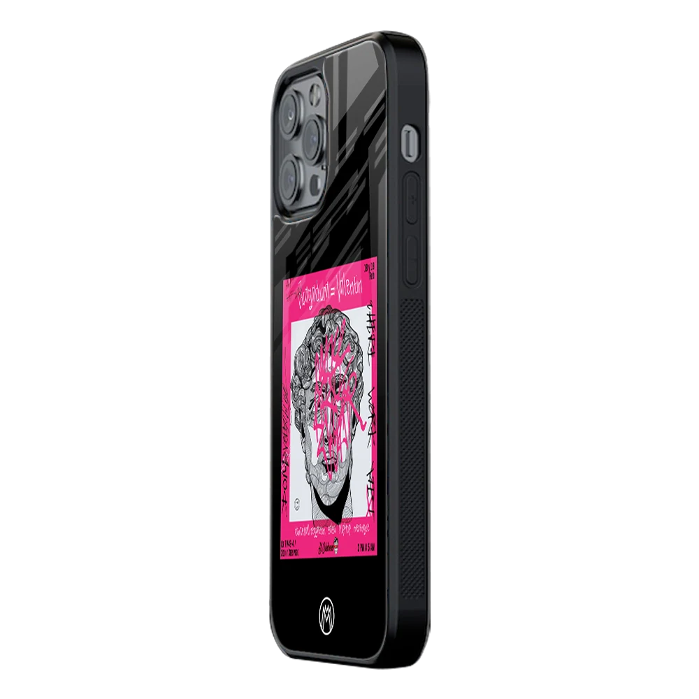 Slim Glass Back Phone Case for Multiple Brands โ iPhone, Samsung, Redmi, OnePlus, Oppo, Vivo