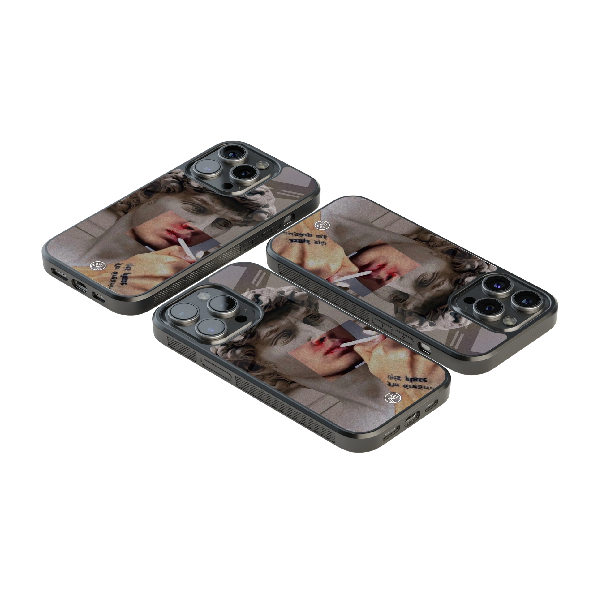 Luxury Glass Back Mobile Cover for iPhone, Samsung Galaxy, OnePlus, Pixel, Redmi & More