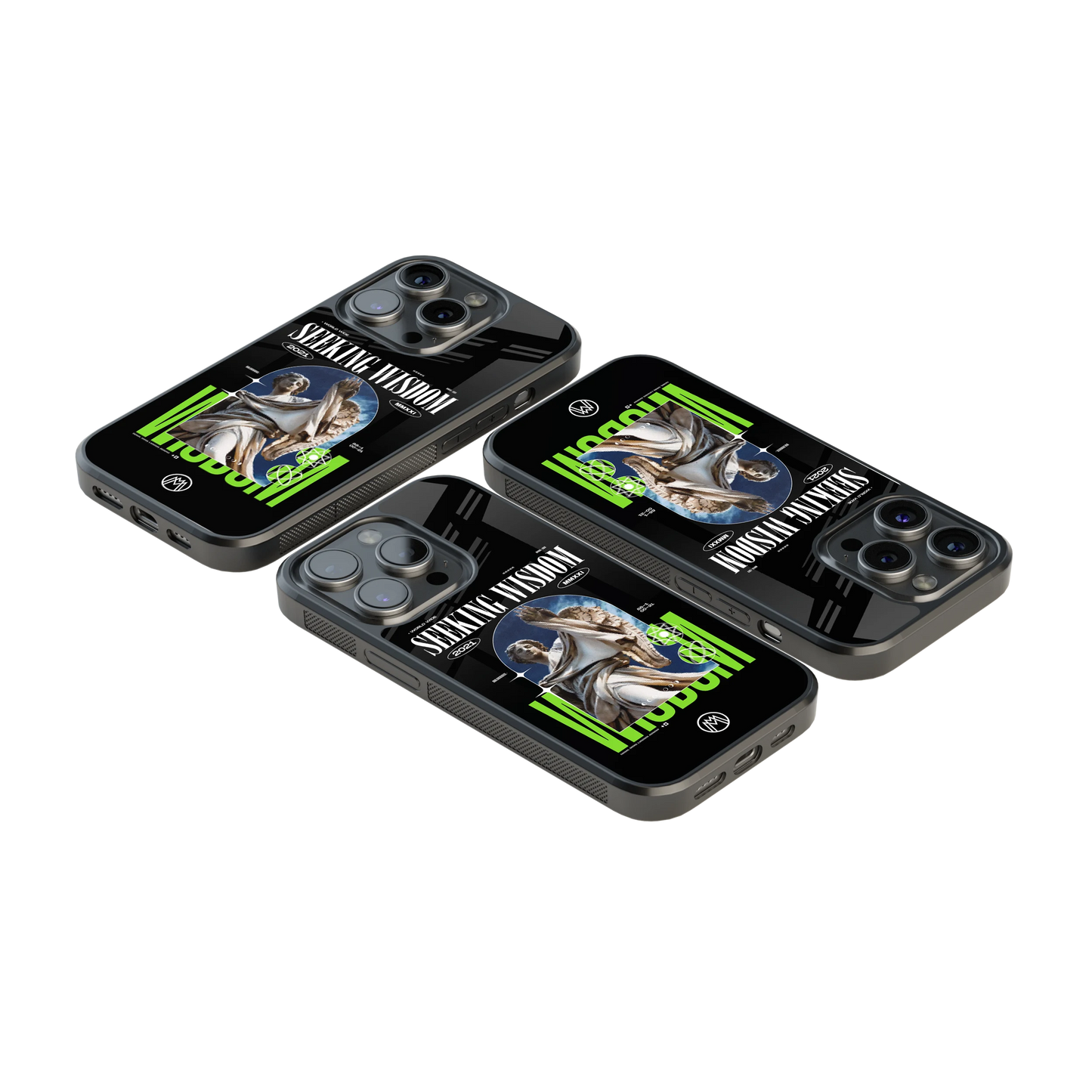 Luxury Glass Back Mobile Cover for iPhone, Samsung Galaxy, OnePlus, Pixel, Redmi & More