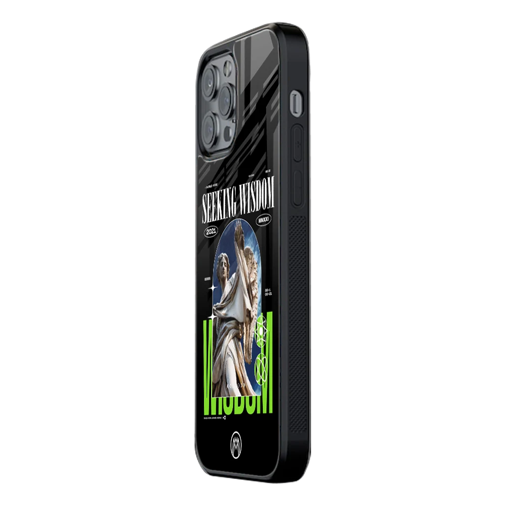 Slim Glass Back Phone Case for Multiple Brands โ iPhone, Samsung, Redmi, OnePlus, Oppo, Vivo