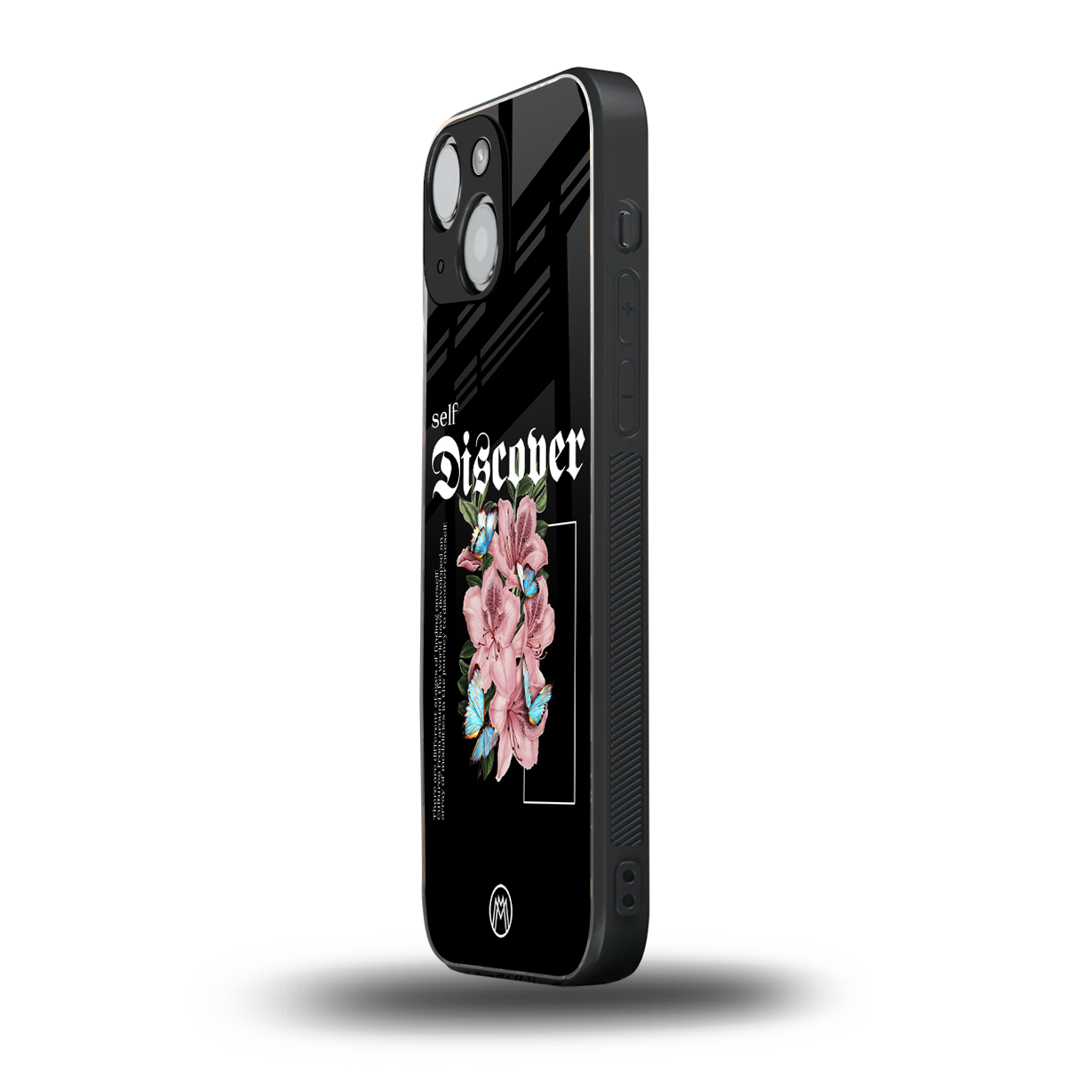 self discover back phone cover | glass case for iphone 13 mini