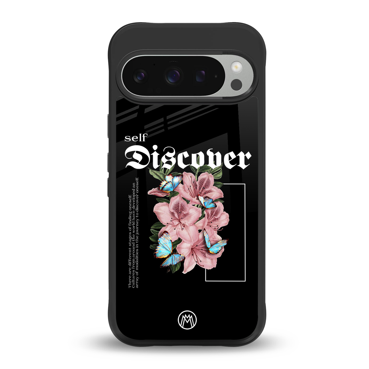 self discover back phone cover | glass case for google pixel 9 pro