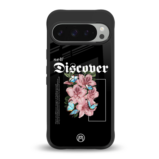 self discover back phone cover | glass case for google pixel 9 pro