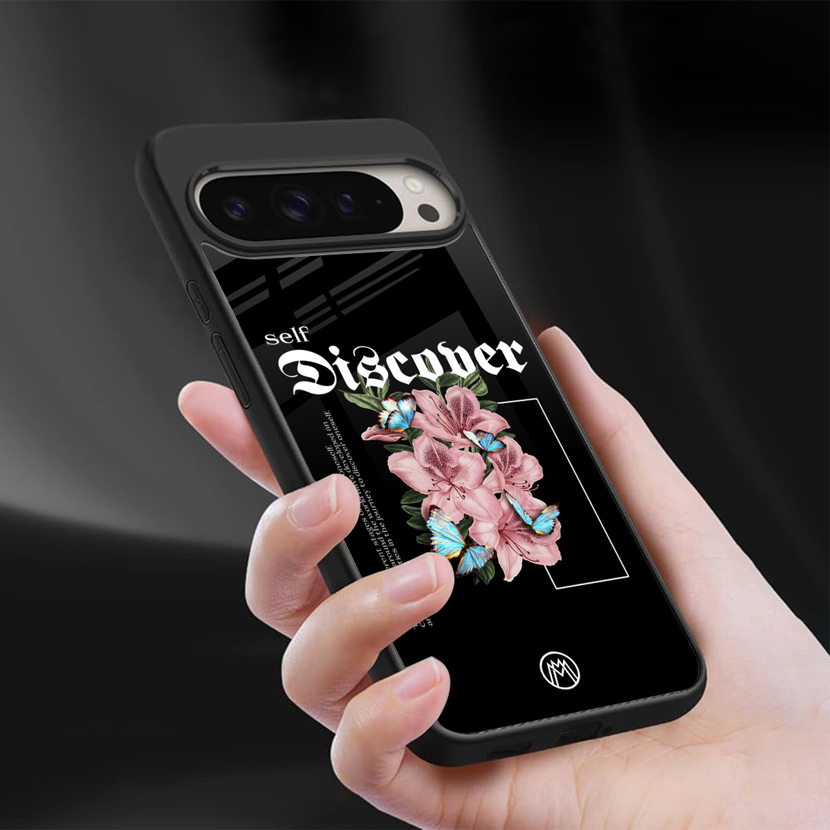 self discover back phone cover | glass case for google pixel 9 pro