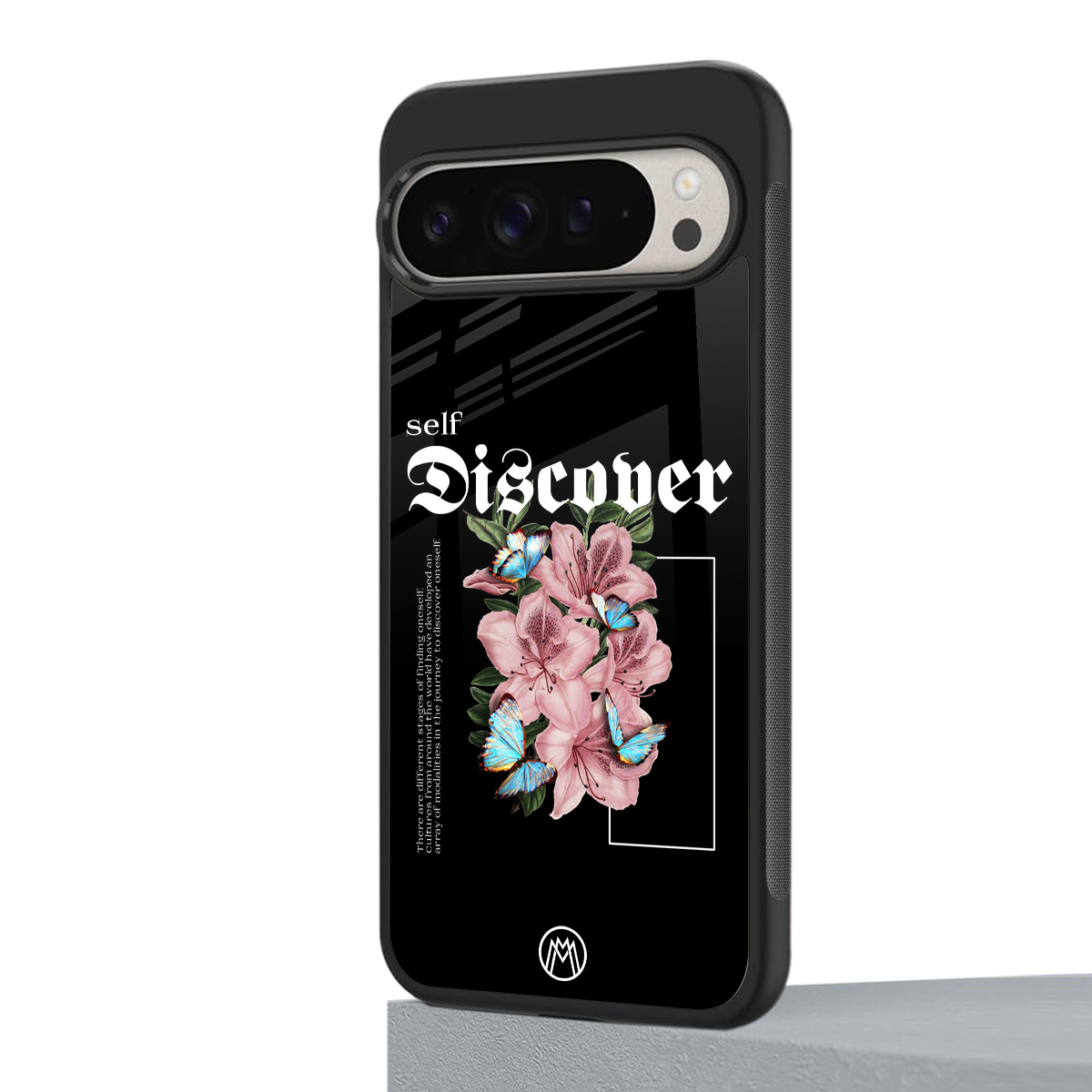 self discover back phone cover | glass case for google pixel 9 pro