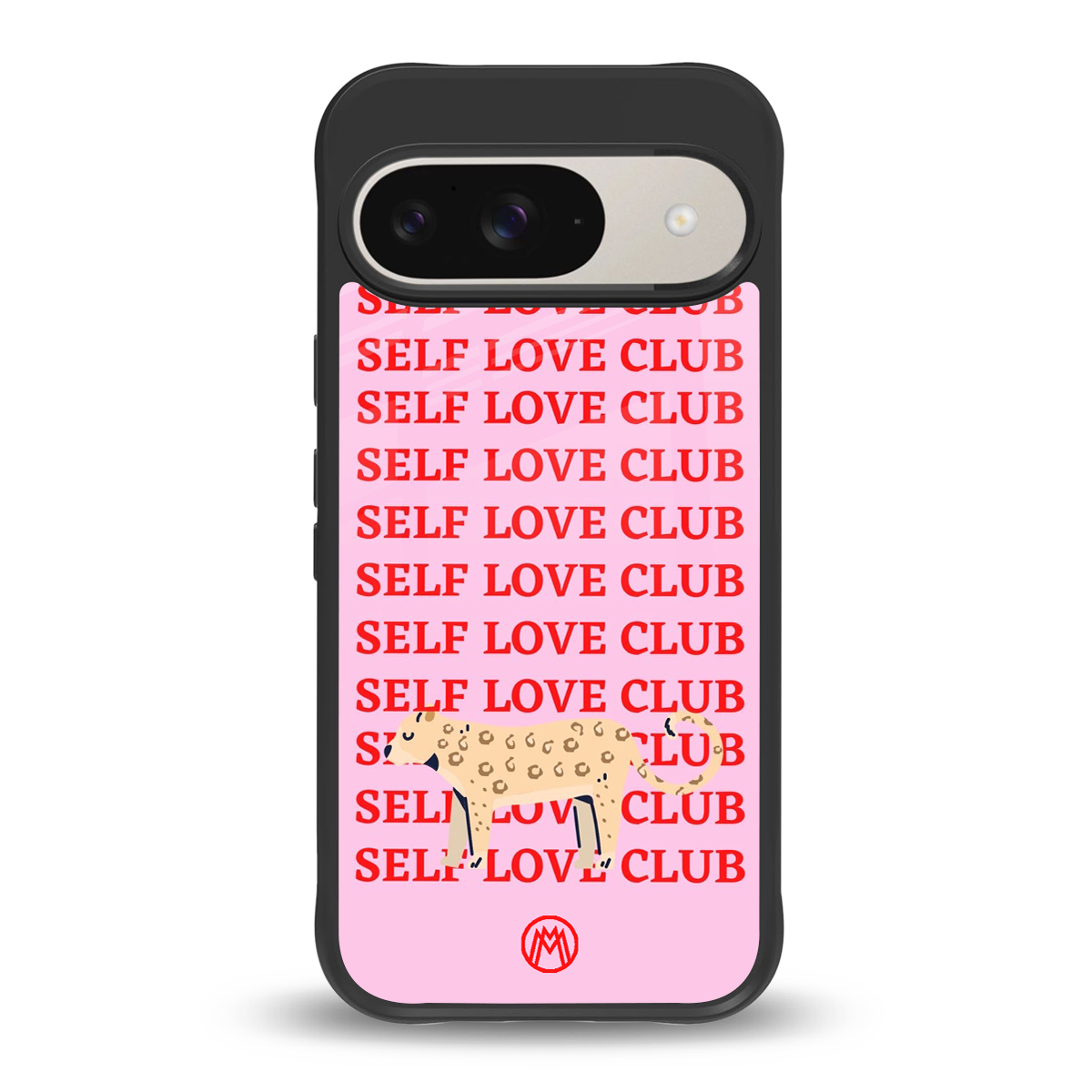 self love club back phone cover | glass case for google pixel 9