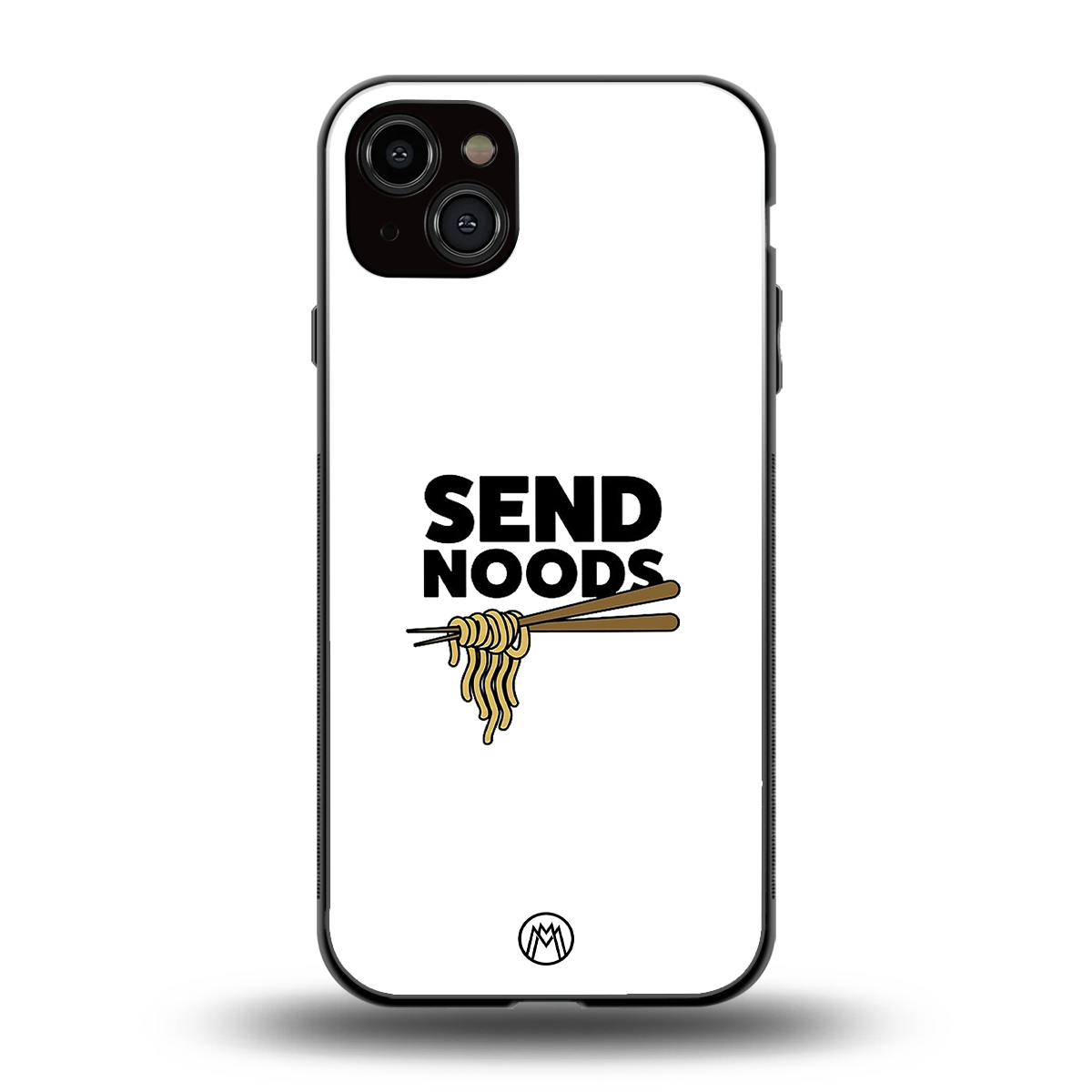 send noods back phone cover | glass case for iphone 14 plus