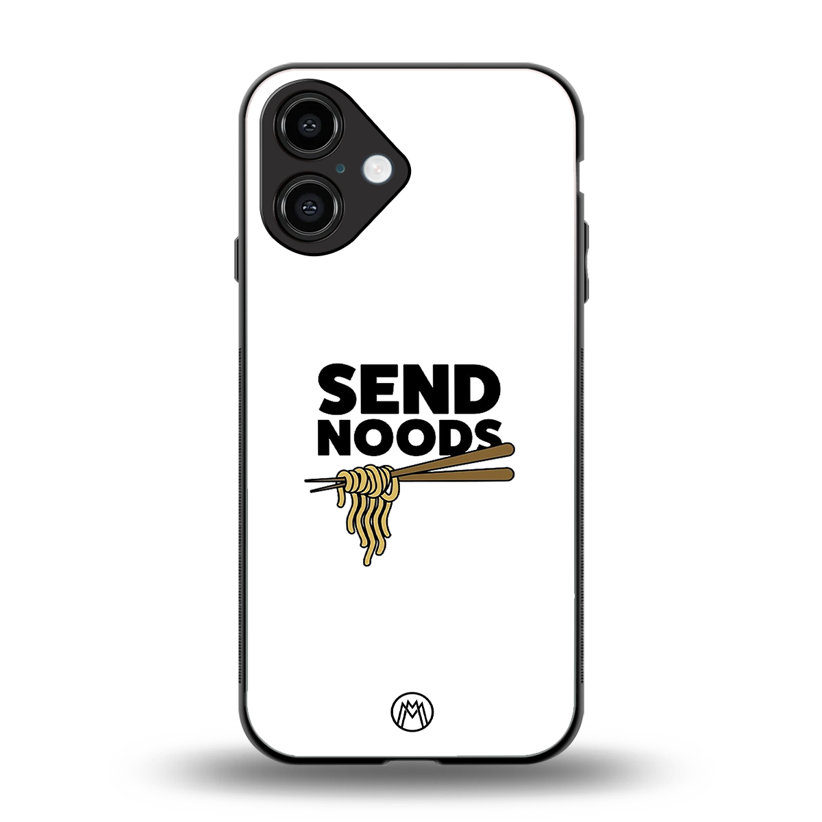 send noods back phone cover | glass case for iphone 16