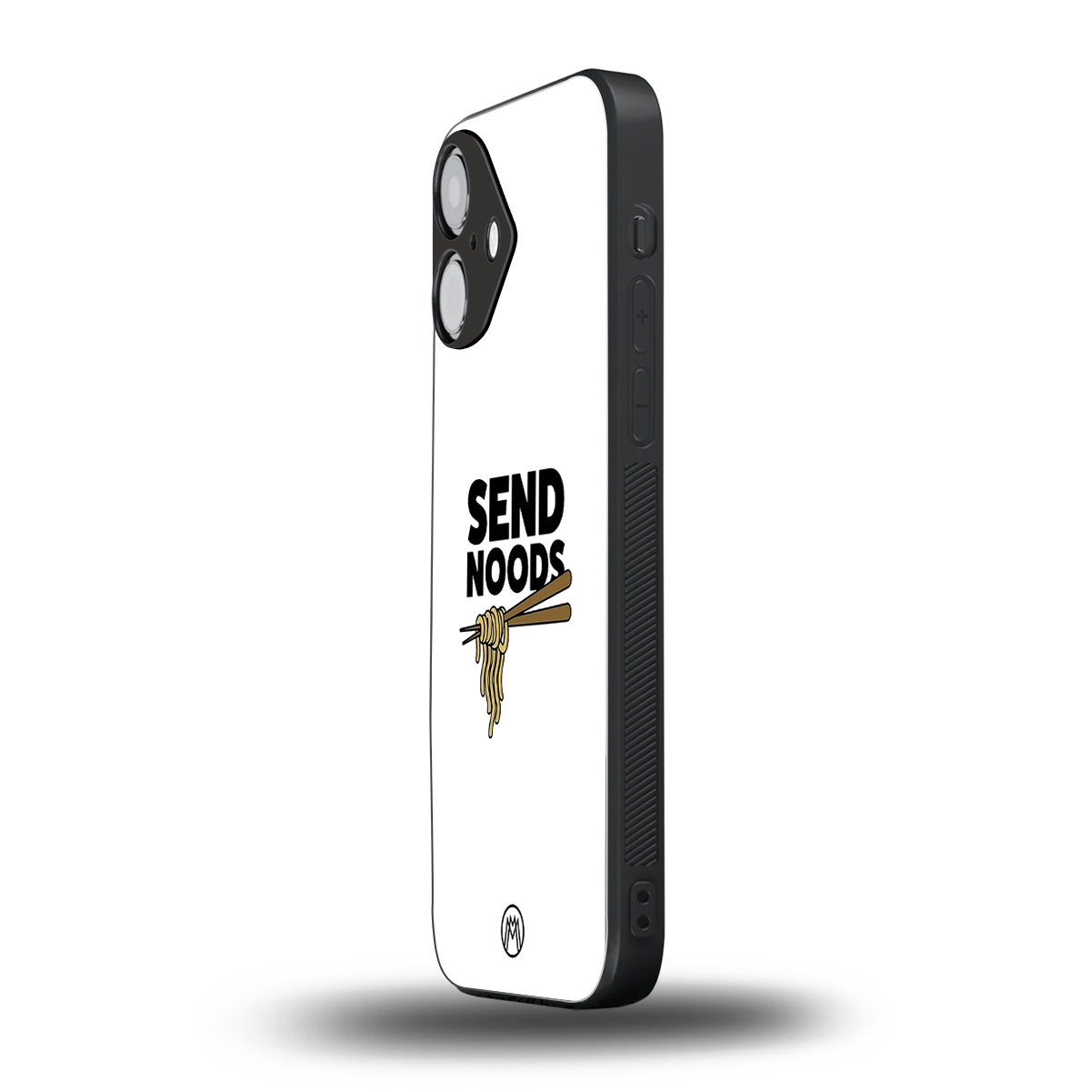 send noods back phone cover | glass case for iphone 16