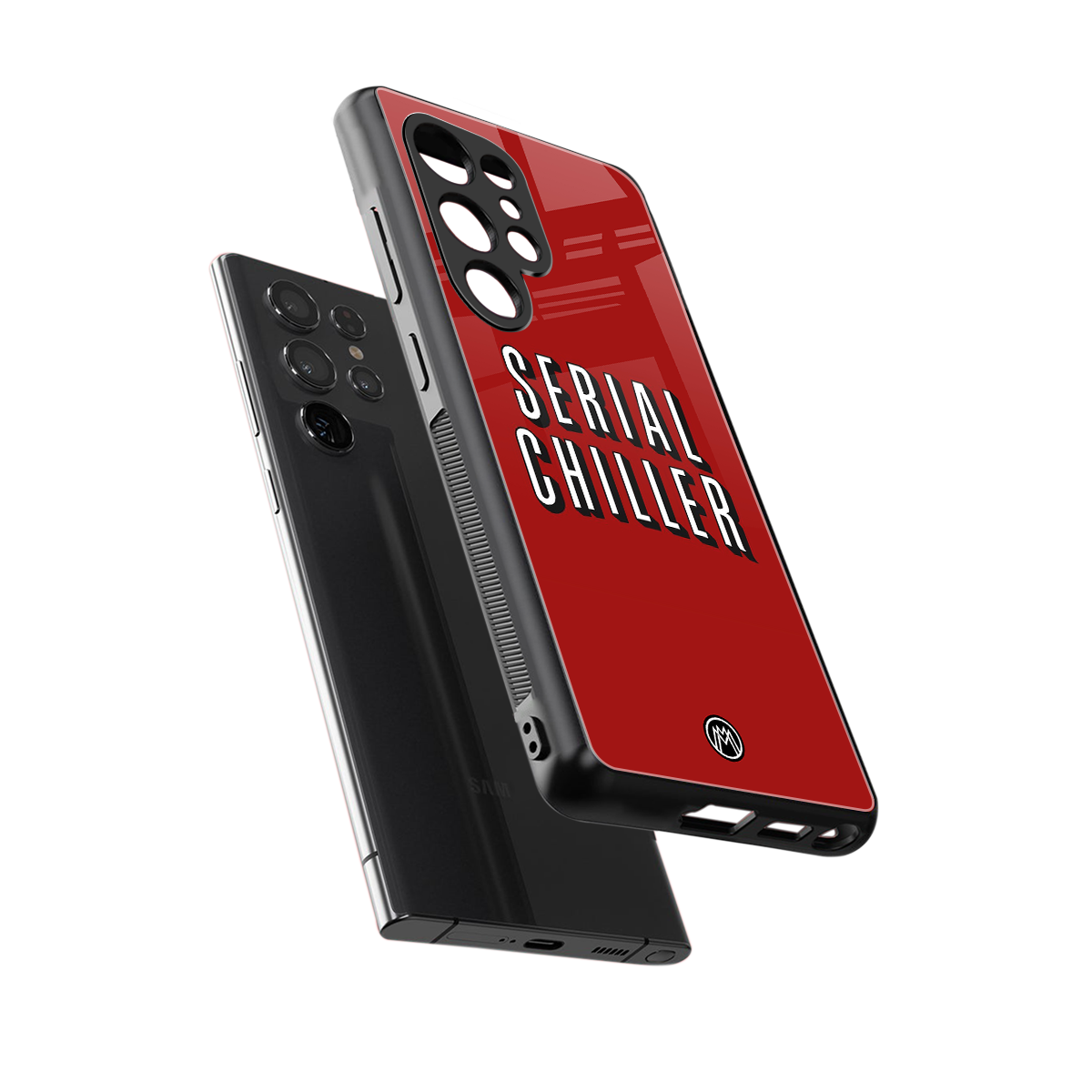 serial chiller netflix back phone cover | glass case for samsung galaxy s25 ultra