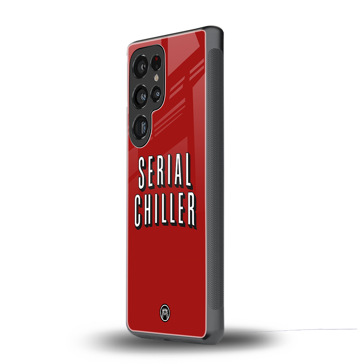 serial chiller netflix back phone cover | glass case for samsung galaxy s25 ultra