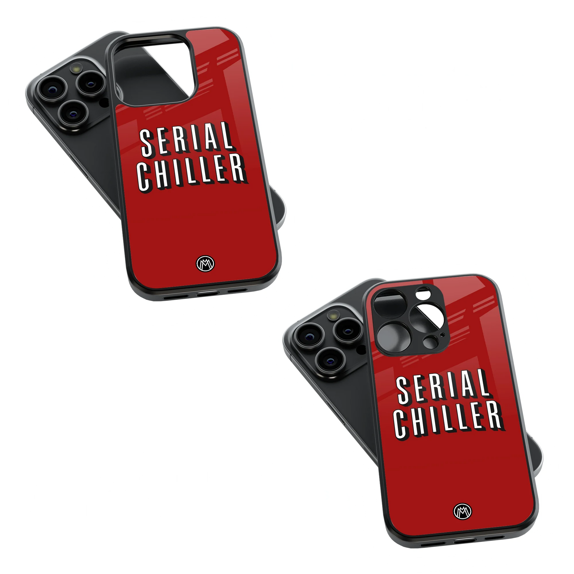 Trendy Glass Back Mobile Case for iPhone, Samsung, Redmi, OnePlus, Google Pixel, Motorola