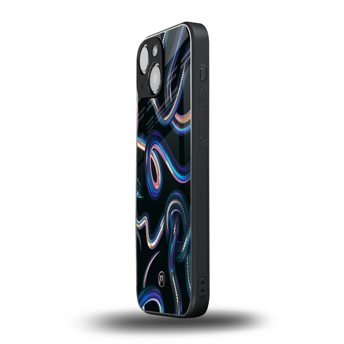 serpent back phone cover | glass case for iphone 13 mini