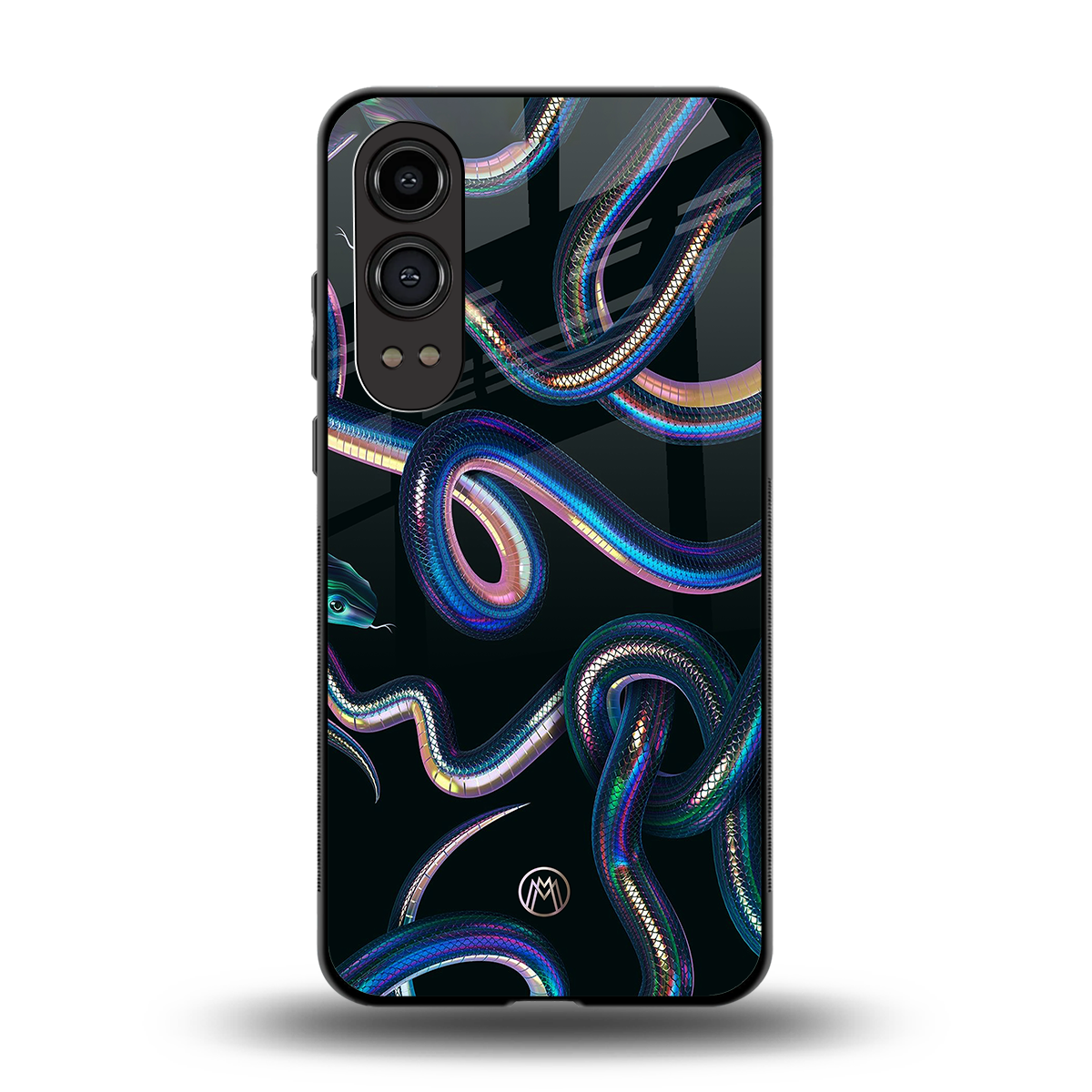 serpent back phone cover | glass case for oneplus nord ce 4 lite