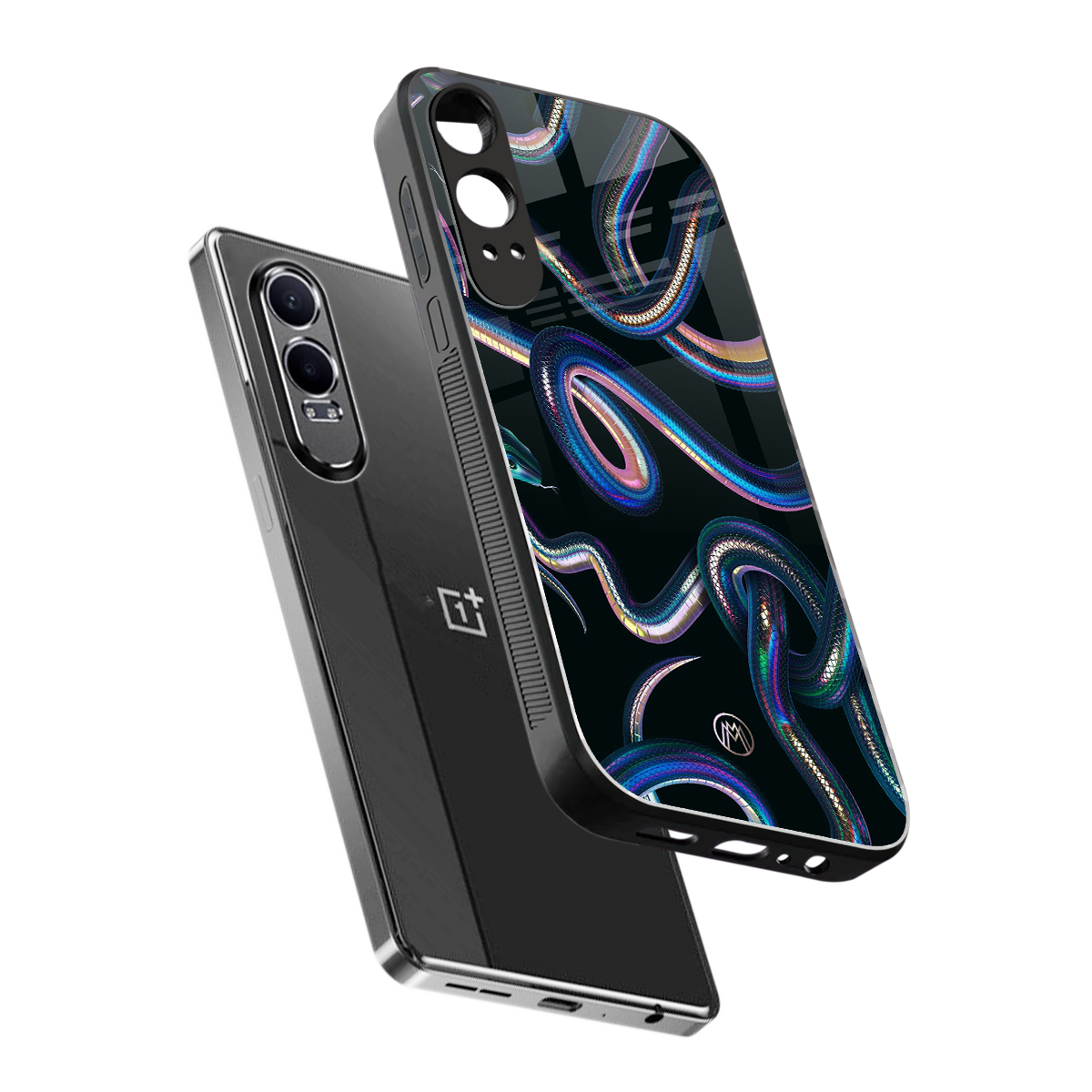 serpent back phone cover | glass case for oneplus nord ce 4 lite
