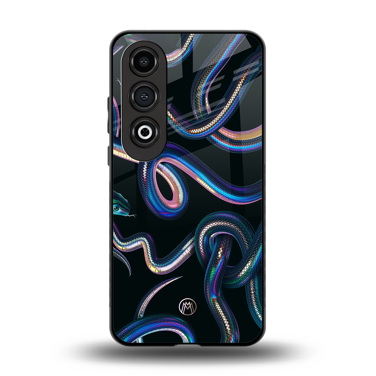 serpent back phone cover | glass case for oneplus nord ce 4