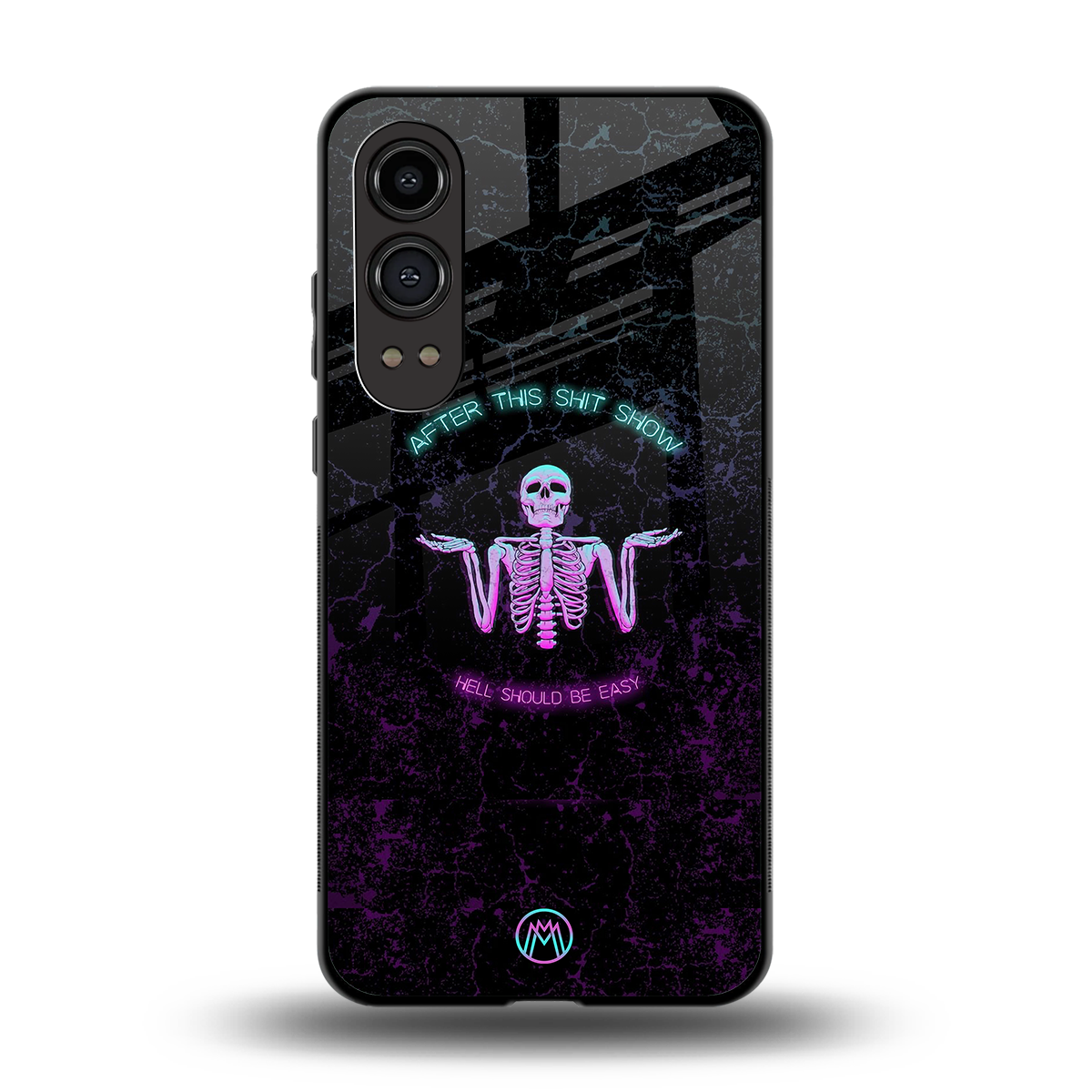 shitshow back phone cover | glass case for oneplus nord ce 4 lite